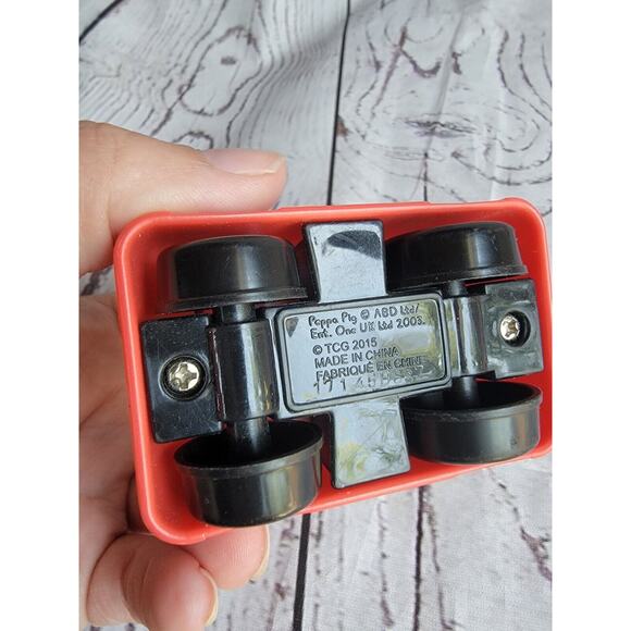 Peppa Pig red Car Mini Buggy Car George On A Dinosaur / Dragon - Picture 7 of 8